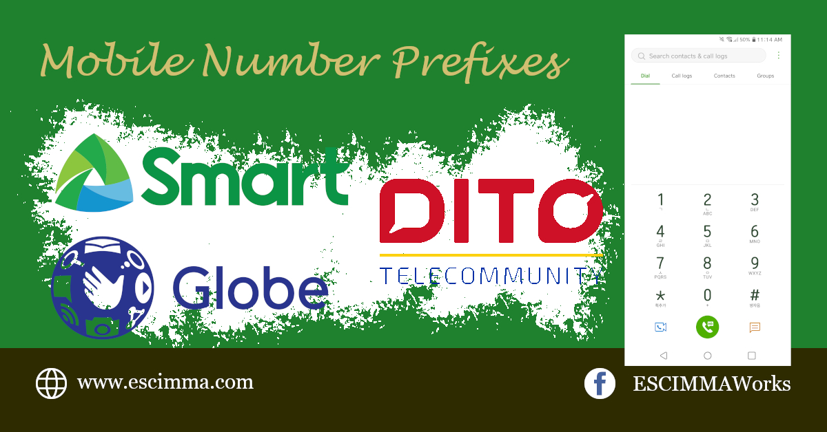Online Tools Mobile Number Prefixes in the Philippines